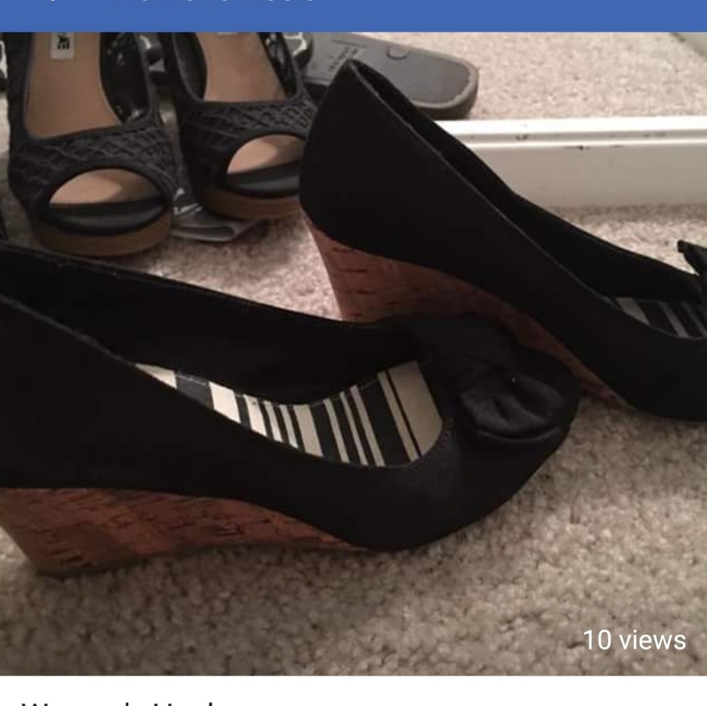Wedge heels